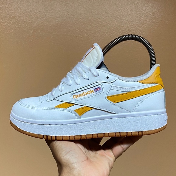Reebok Classics Club C White And Gold Sneakers - Picture 6 of 15